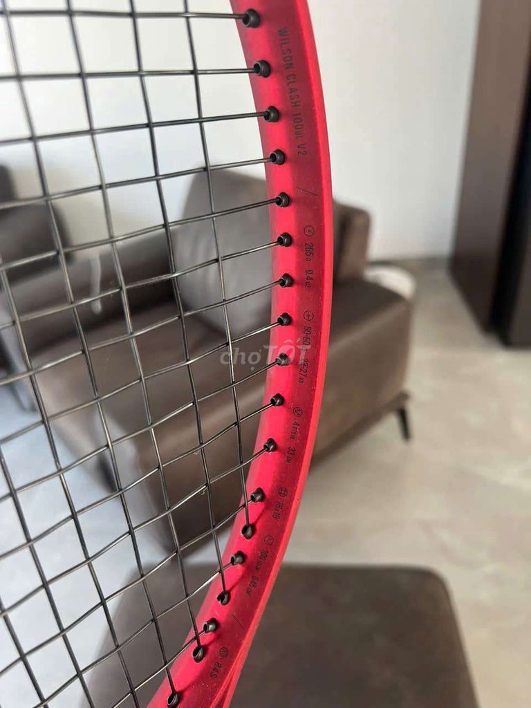 Thanh lý vợt tennis wilson clash v2 100 ul( 265gr)