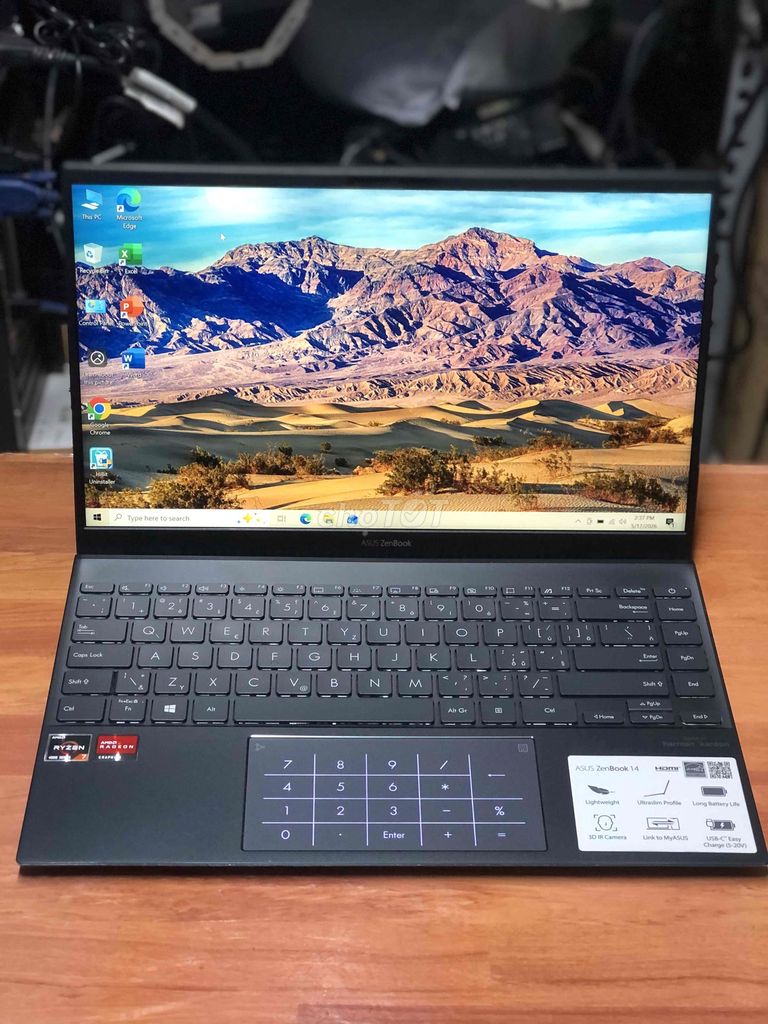 ASUS Zenbook 14 AMD Ryzen 7/16GB/512GB. Mua bán Laptop tại Thành phố Thủ Đức Tp Hồ Chí Minh được đăng bởi Phạm Linh hình 1