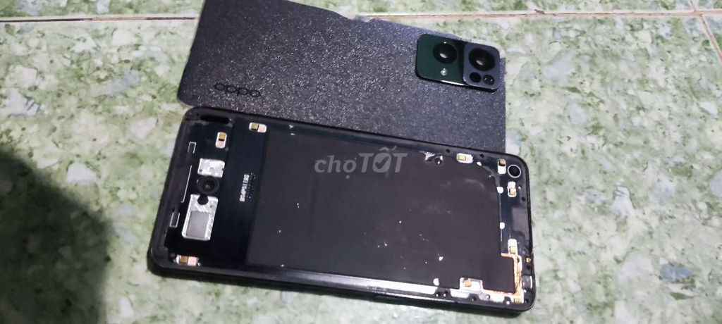 Oppo Reno 7 5G Đen Hư màn hình. Mua bán Điện thoại tại Huyện Trảng Bàng Tây Ninh được đăng bởi TuấnSợẾ hình 1