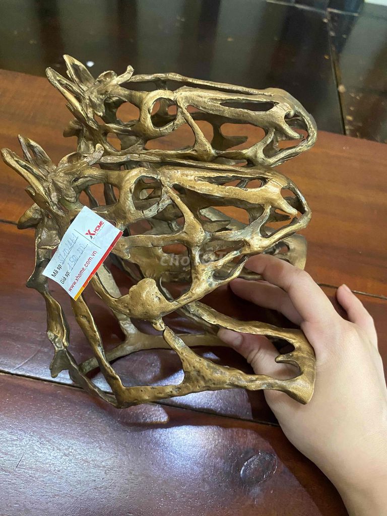 Đồ trang trí XHOME Đồng Vàng đồng. Mua bán Cây cảnh, đồ trang trí tại Quận Hà Đông Hà Nội được đăng bởi Nhientrinh hình 1