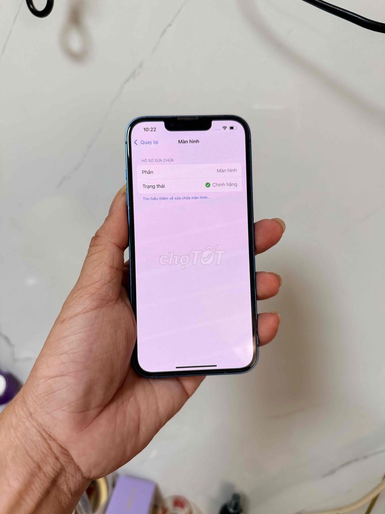 Iphone 13 128gb Blue Qte nguyên zin. Mua bán Điện thoại tại Quận 6 Tp Hồ Chí Minh được đăng bởi Chuyên mua bán điện thoại laptop hình 1