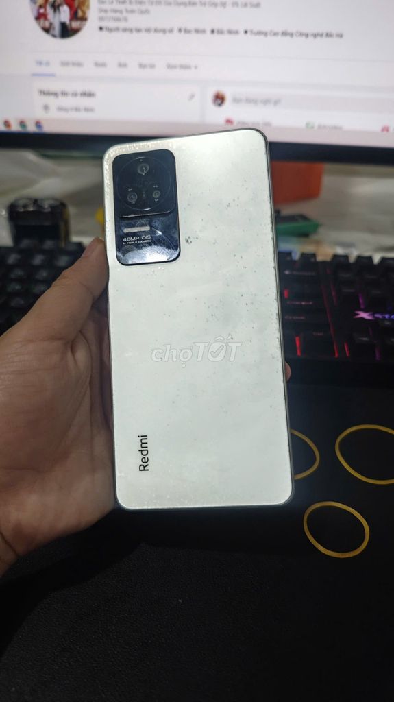Xiaomi Redmi K50 Snapdragon 870 8GB/128GB Trắng. Mua bán Điện thoại tại Thành phố Bắc Ninh Bắc Ninh được đăng bởi Quang Nguyễn Vinh hình 1