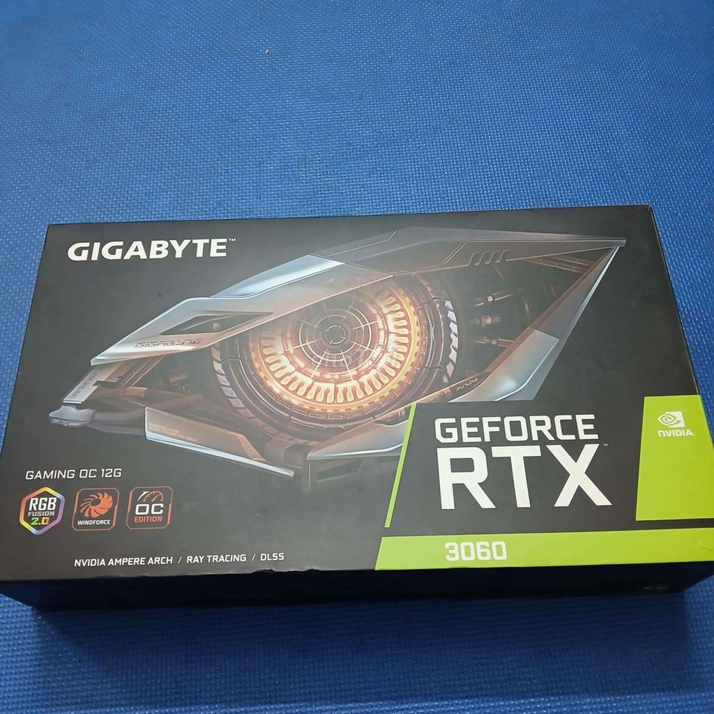 Card đồ họa Gigabyte RTX 3060 12GB 3 quạt. Mua bán Linh kiện (RAM, Card...) tại Thành phố Phúc Yên Vĩnh Phúc được đăng bởi Điềm hình 1