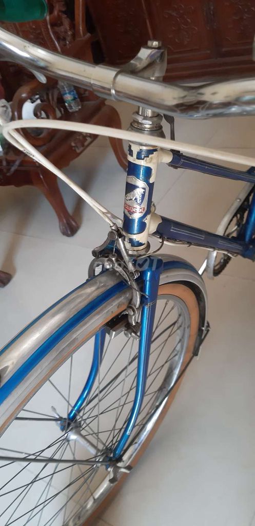 Xe đạp Peugeot Cổ điển Xanh dương Pháp. Mua bán Xe đạp tại Quận Lê Chân Hải Phòng được đăng bởi Lê Bình hình 11
