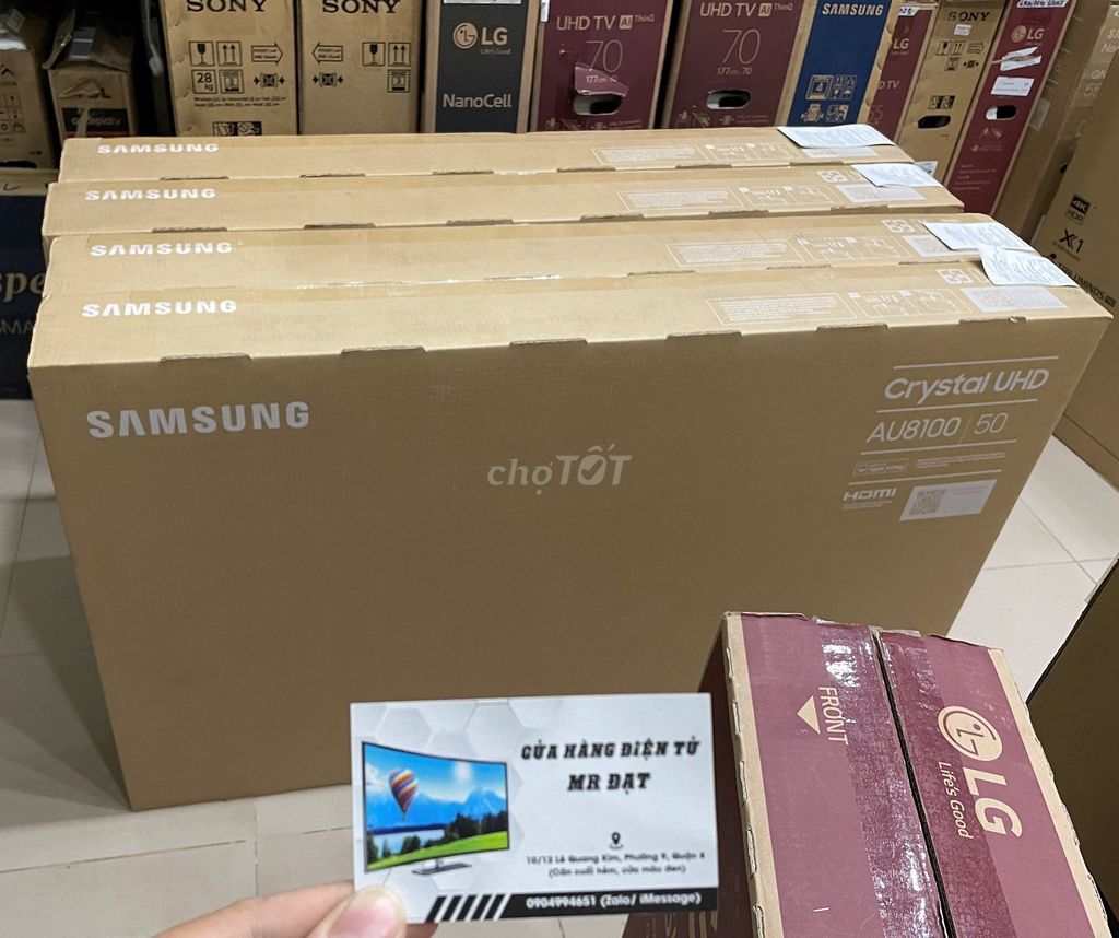 TV SMART 4K 50 inch SAMSUNG. 50AU8100. 𝐁𝐇: 𝟏𝟎/𝟐𝟎𝟐𝟒