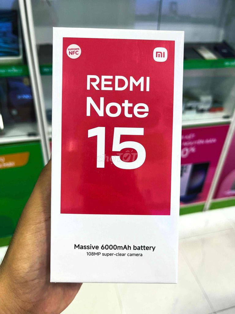 Xiaomi Redmi Note 15 6GB/128GB Đen. Mua bán Điện thoại tại Quận Ngô Quyền Hải Phòng được đăng bởi TRAN SONG HA hình 1