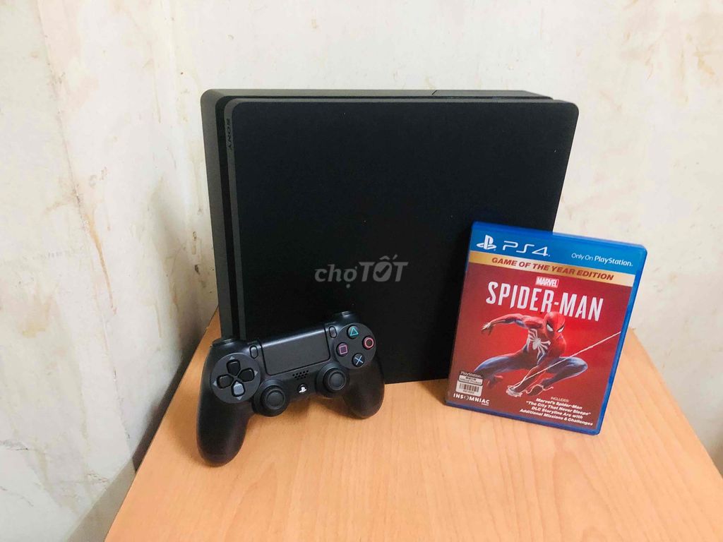 COMBO PS4 SLIM 2200A 500GB GAME SPIDER MAN