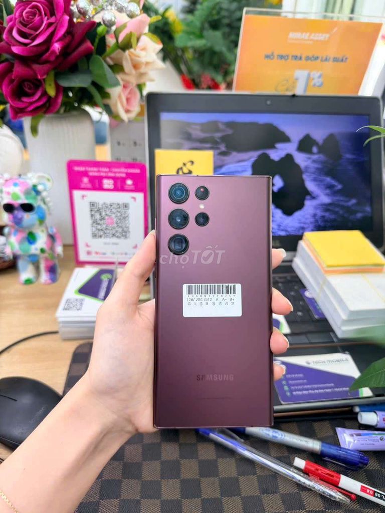 Samsung Galaxy S22 Ultra 256GB Tím. Mua bán Điện thoại tại Quận Gò Vấp Tp Hồ Chí Minh được đăng bởi Minh phương hình 1