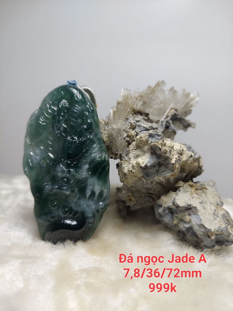 Mặt dây chuyền Đá Ngọc phỉ thúy Type A_30. Mua bán Phụ kiện thời trang khác tại Huyện Vĩnh Cửu Đồng Nai được đăng bởi Đam mê hình 1