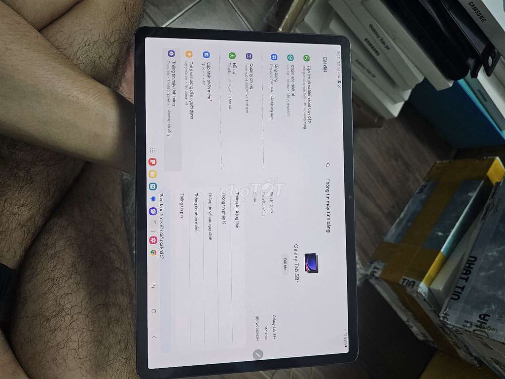 Samsung Tab S9+ Plus 12GB/256GB 98%. Mua bán Máy tính bảng tại Quận Tân Bình Tp Hồ Chí Minh được đăng bởi Sơn hình 1