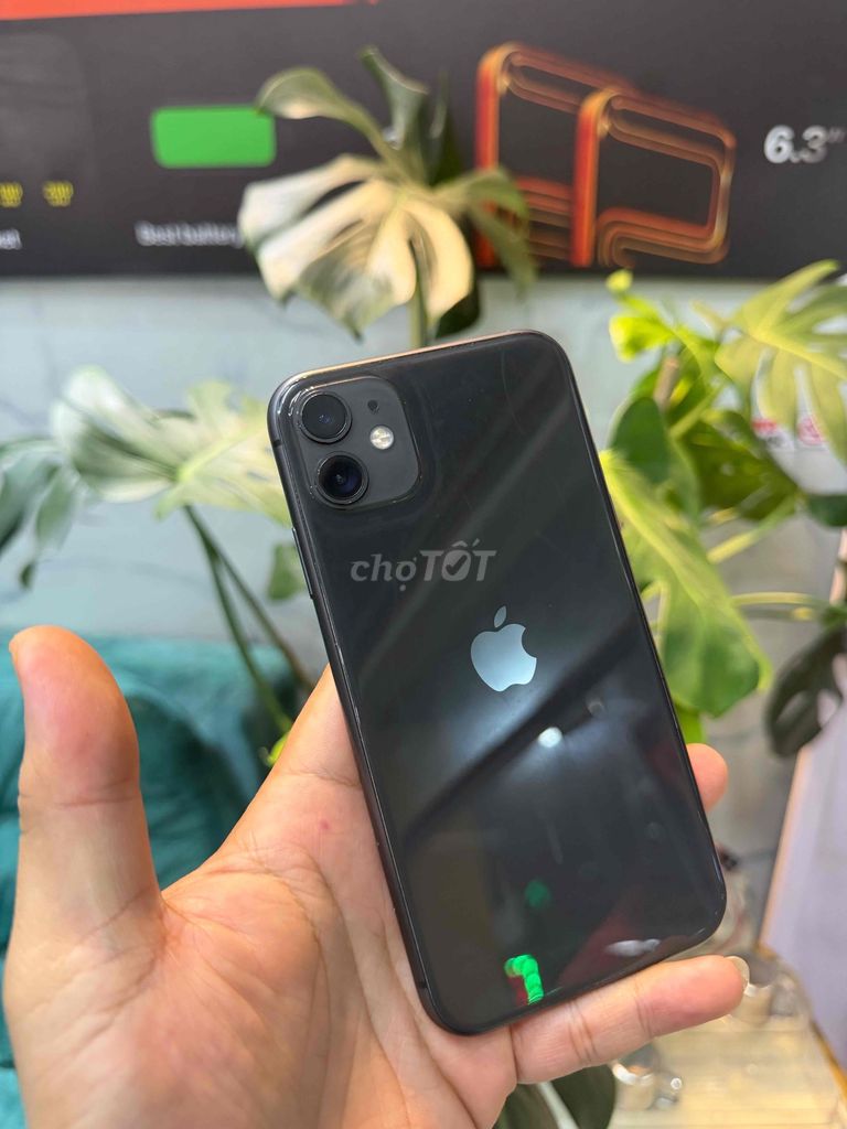 Apple iPhone 11 64GB Đen SIM ghép. Mua bán Điện thoại tại Thành phố Vũng Tàu Bà Rịa - Vũng Tàu được đăng bởi Monkey Apple hình 1