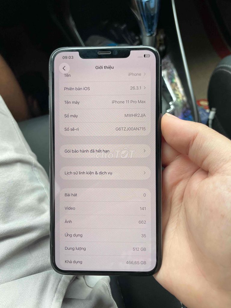 iPhone 11 Pro Max 512GB Xanh Zin Áp. Mua bán Điện thoại tại Huyện Ba Vì Hà Nội được đăng bởi đặng dũng hình 1