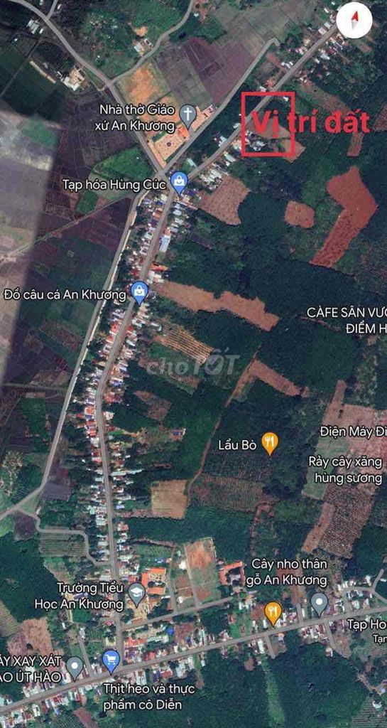 Chính chủ cần bán gấp lô đất thổ cư 250m2 /225tr tại Thị Xã Bình Phươc