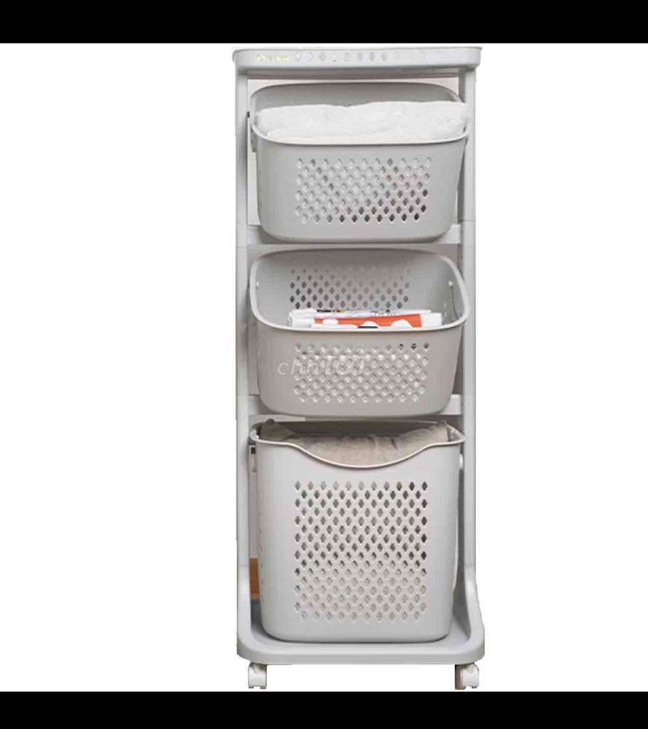 Kệ nhựa 3 tầng trắng 110 x 43.5 x 33 cm. Mua bán Tủ, kệ gia đình tại Quận Phú Nhuận Tp Hồ Chí Minh được đăng bởi Hien Le hình 1