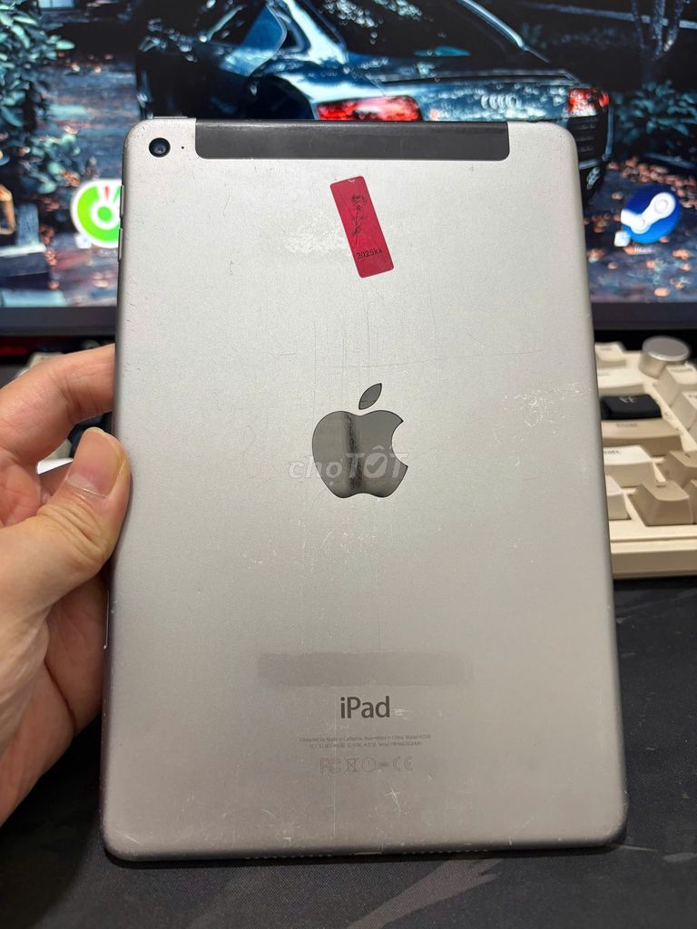 iPad Mini 4 bản 128GB đầy đủ Wifi + Sim. Mua bán Máy tính bảng tại Quận Cầu Giấy Hà Nội được đăng bởi Hàn Trâm hình 1