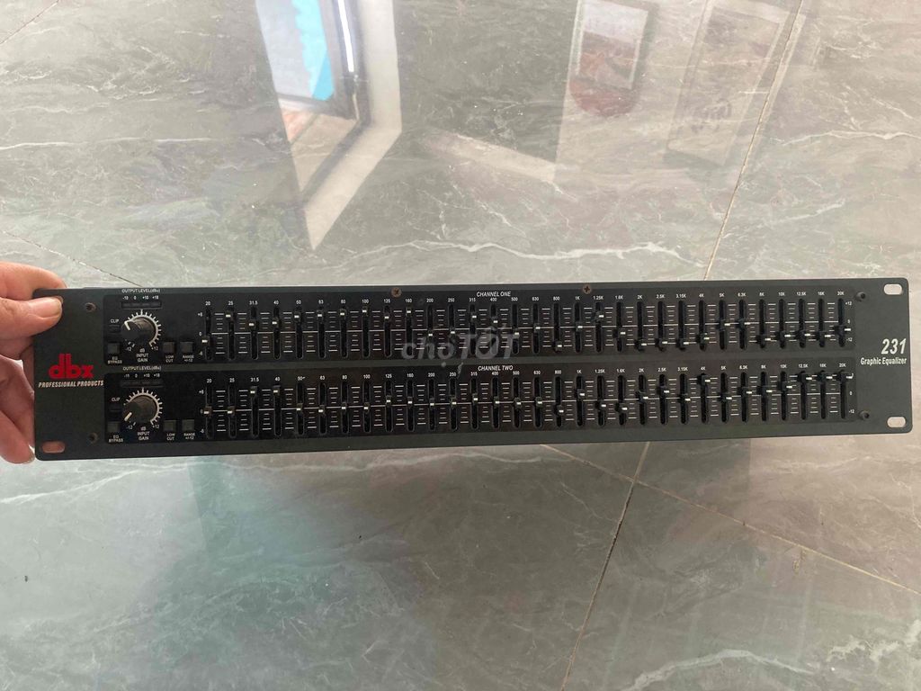 Bộ cân bằng âm thanh dbx 231 Đen. Mua bán Tivi, Âm thanh tại Huyện Yên Mô Ninh Bình được đăng bởi Trần Đức Phước hình 1