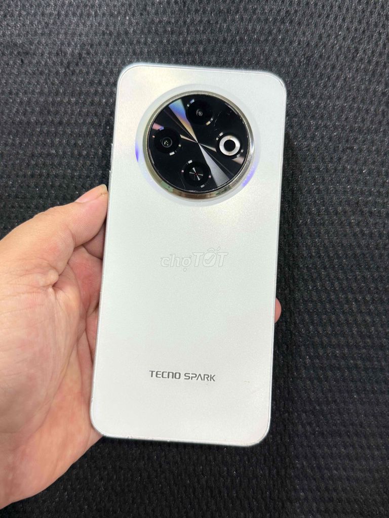 Tecno Spark 30C Trắng full. Mua bán Điện thoại tại Huyện Củ Chi Tp Hồ Chí Minh được đăng bởi Nam 2666 hình 1