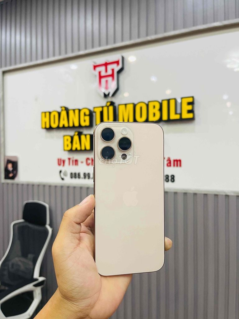 Apple iPhone 16 Pro Max 256GB Sa Mạc. Mua bán Điện thoại tại Quận Liên Chiểu Đà Nẵng được đăng bởi Hoàng Tú Mobile hình 1