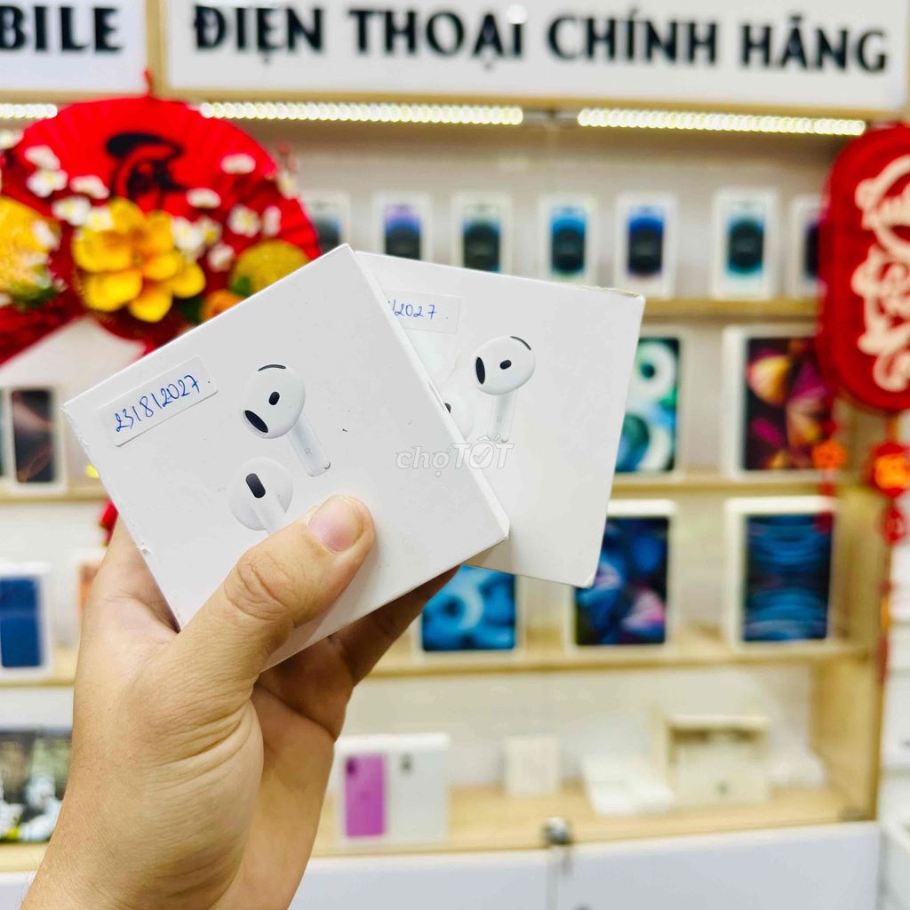 🍎 AIRPOD 4 (ANC) BẢN CHỐNG ỒN CHÍNH HÃNG BH 8/2027. Mua bán Tivi, Âm thanh tại Quận Ninh Kiều Cần Thơ được đăng bởi Nghĩa Trần Mobile hình 1