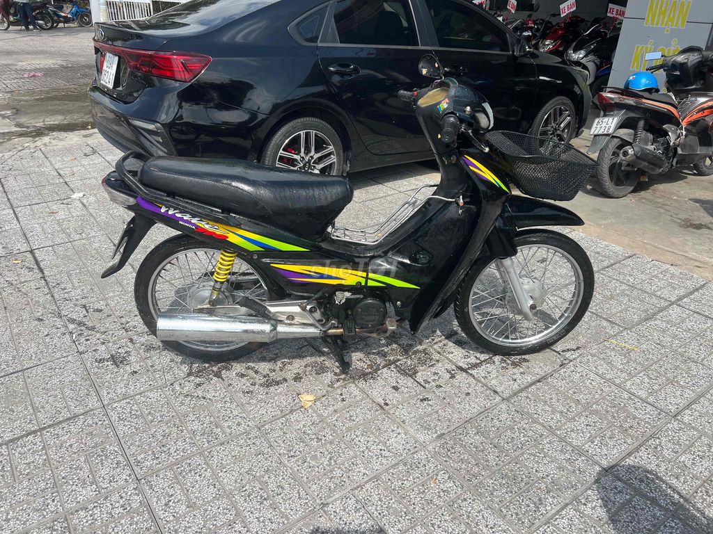Honda Wave màu Đen. Mua bán Xe máy tại Quận Ninh Kiều Cần Thơ được đăng bởi đầy cửa hàng cầu hưng lợi nk cần thơ hình 1