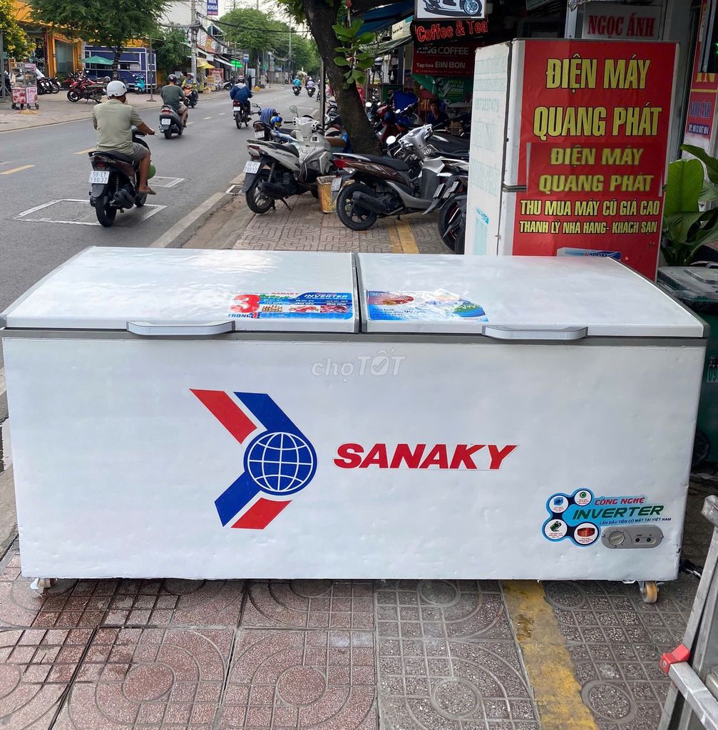 Tủ đông Sanaky 761 lít Inverter 3 chế độ, FreeShip. Mua bán Tủ lạnh tại Quận Tân Bình Tp Hồ Chí Minh được đăng bởi QUANG PHÁT hình 1