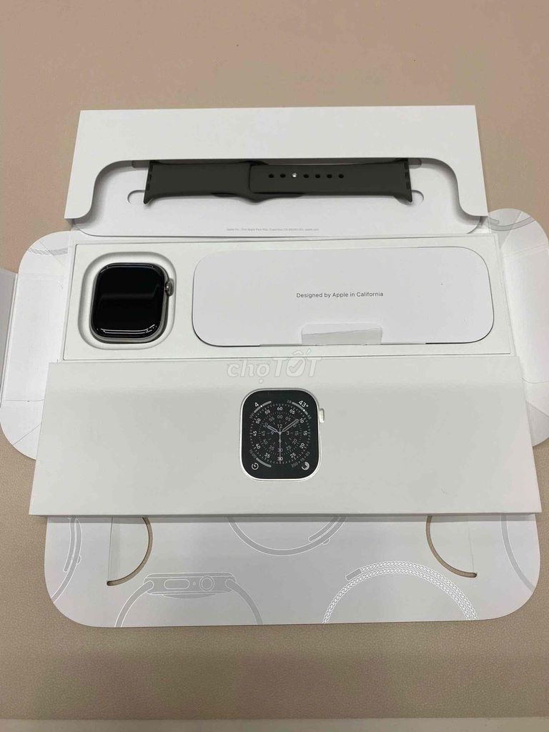 Apple Watch sr10:46 Titan tự nhiên lte Esim keng. Mua bán Thiết bị đeo thông minh tại Quận Tân Bình Tp Hồ Chí Minh được đăng bởi Shop Trung Văn Apple Watch hình 1