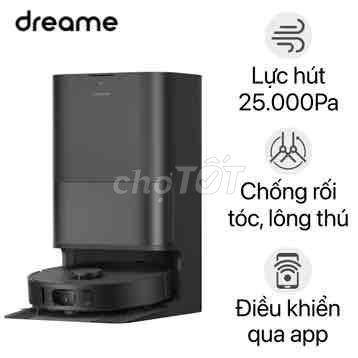 Robot hút bụi Dreame Đen 25.000Pa chống rối tóc. Mua bán Đồ chuyên dụng, Giống nuôi trồng tại Thành phố Vĩnh Yên Vĩnh Phúc được đăng bởi Đỗ Minh Đức hình 1