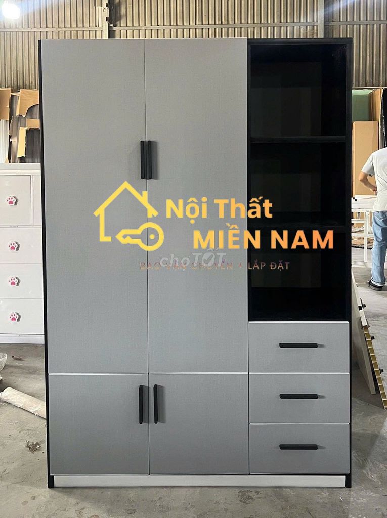 Tủ quần áo Tủ quần áo>Tủ quần áo>Tủ quần áo>. Mua bán Tủ, kệ gia đình tại Quận 5 Tp Hồ Chí Minh được đăng bởi Cửa Hàng Nội Thất hình 1