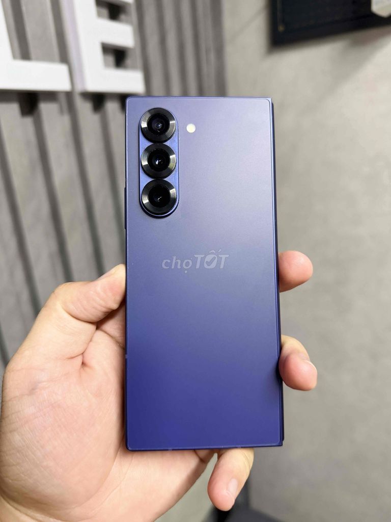 Samsung ZFold6 256GB Tím Như mới. Mua bán Điện thoại tại Quận Bình Thạnh Tp Hồ Chí Minh được đăng bởi Đạt Mobi hình 1