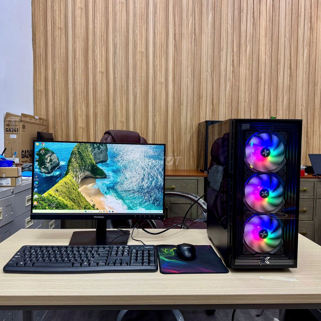 PC GAMING. I5 12400F-RAM 16G, VGA 1650 4G DDR6 99%