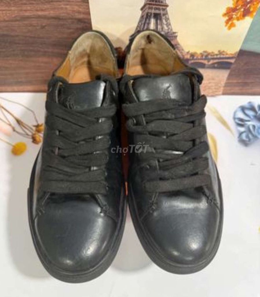 Giày Sneaker Polo Ralph Lauren Nam Đen đã qua sd. Mua bán Giày dép tại Quận Gò Vấp Tp Hồ Chí Minh được đăng bởi Anh Ba  Hàng hiệu tuyển Chuyên bán Online uy tín hình 1