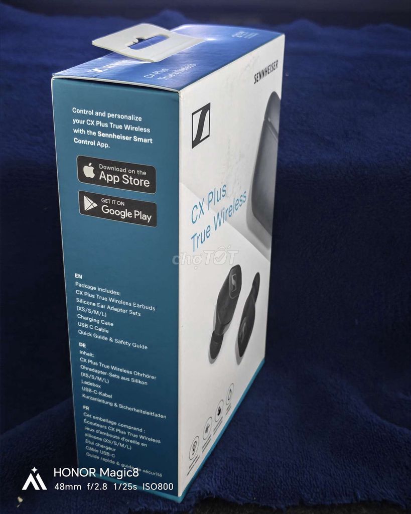 Tai nghe Bluetooth Sennheiser CX Plus Đen. Mua bán Tivi, Âm thanh tại Thành phố Thủ Đức Tp Hồ Chí Minh được đăng bởi luan nguyen hình 1