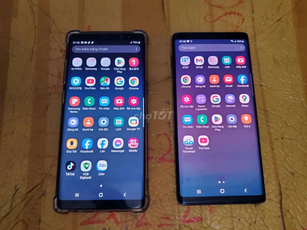 Màn hình samsung note 8 , 9 , 10p