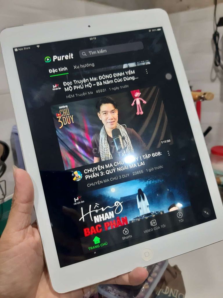 Apple iPad Air 16GB zin, pin 5h. Mua bán Máy tính bảng tại Quận 12 Tp Hồ Chí Minh được đăng bởi Phước Trần hình 1