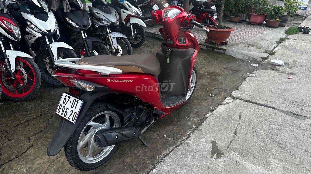Honda Vision 2019 đỏ ( hỗ trợ góp ). Mua bán Xe máy tại Huyện Chợ Mới An Giang được đăng bởi Cửa hàng xe Thiên Phước 2 hình 6