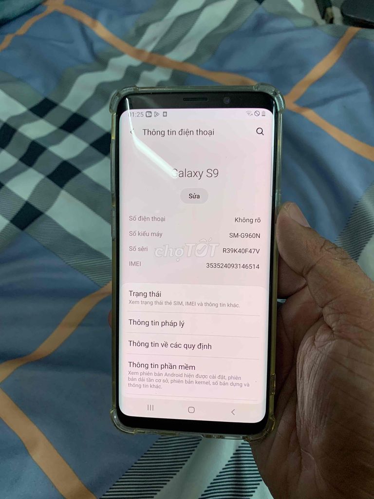 Samsung Galaxy S9 64GB Đen. Mua bán Điện thoại tại Quận Ô Môn Cần Thơ được đăng bởi Trọng Đông hình 1