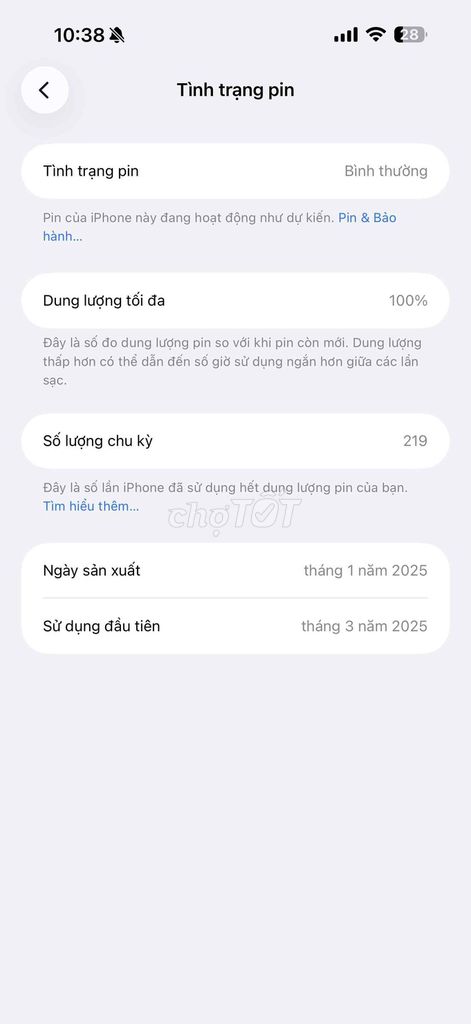 Apple iPhone 16 Pro Max 256GB Vàng. Mua bán Điện thoại tại Huyện Krông Pắc Đắk Lắk được đăng bởi Không Có Tên hình 1