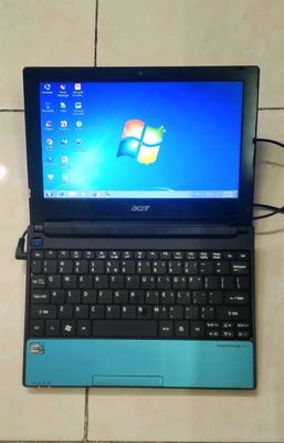 Laptop Acer One D255 Blue 10inch, 160gb + kèm sạc