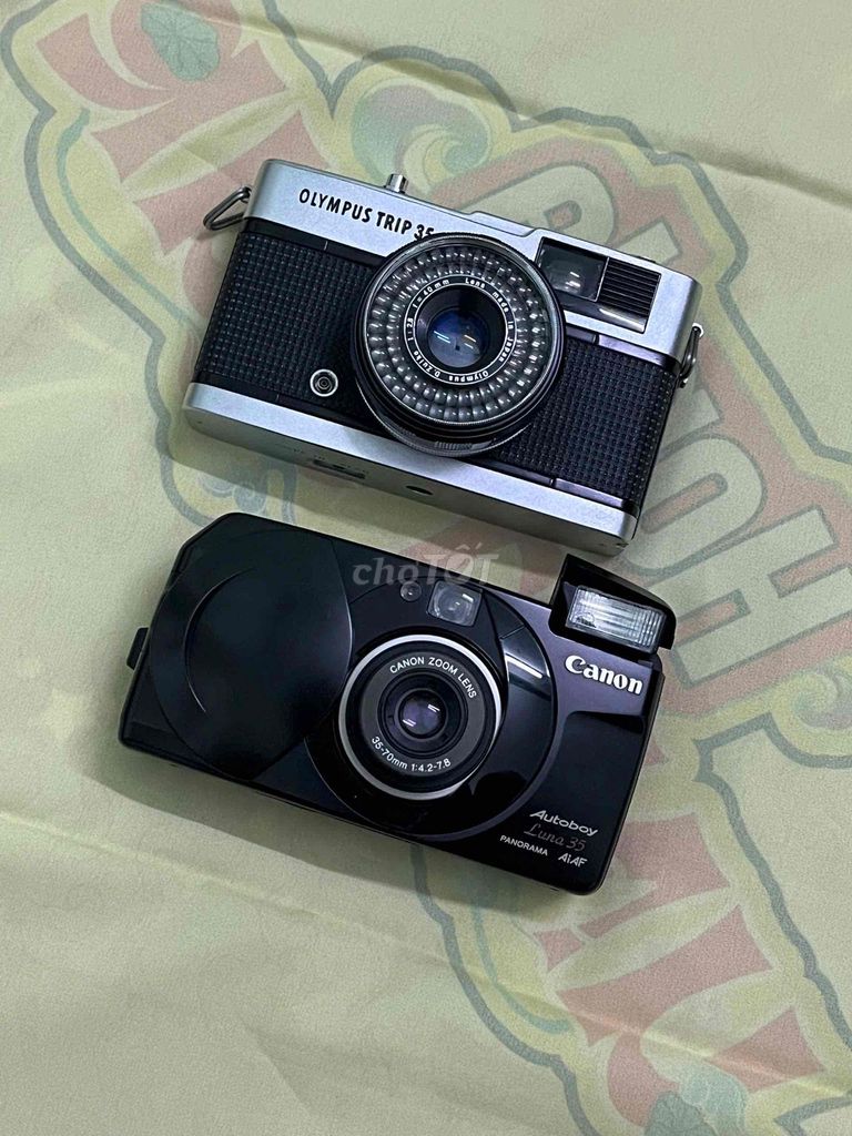Máy ảnh Olympus Trip 35 Bạc + Canon Autoboy Luna. Mua bán Máy ảnh, Máy quay tại Quận 10 Tp Hồ Chí Minh được đăng bởi Biện Tân hình 1