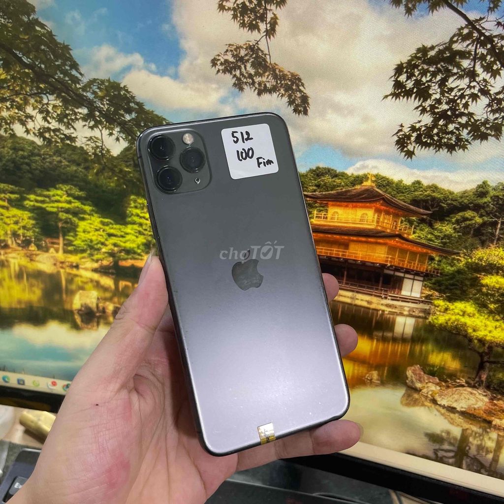 11 Pro Max 512GB Xám qte main màn zin. có góp. Mua bán Điện thoại tại Thành phố Biên Hòa Đồng Nai được đăng bởi Đạt mobile hình 1