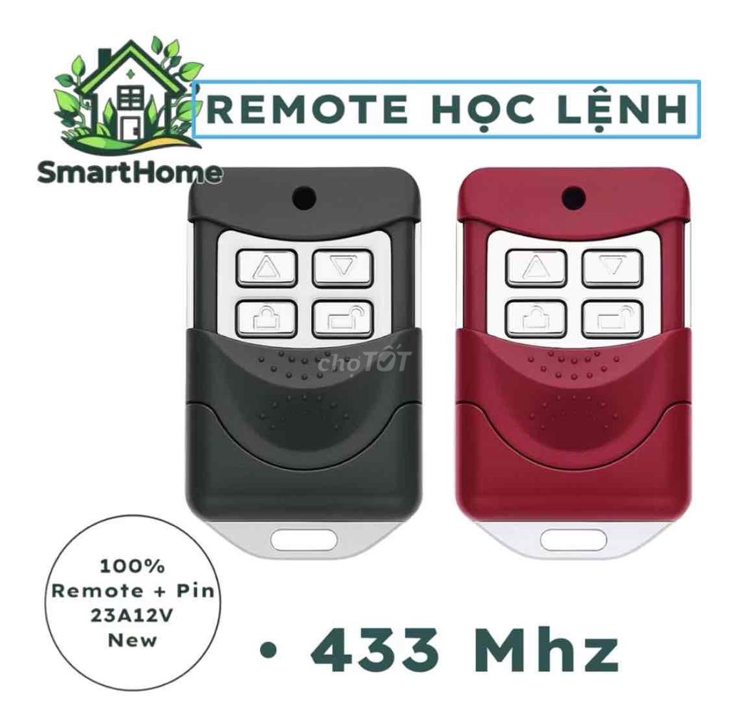 Điều khiển cửa cuốn 433 Mhz học lệnh. Mua bán Nội thất, đồ gia dụng khác tại Huyện Bình Chánh Tp Hồ Chí Minh được đăng bởi Kim Thanh hình 1