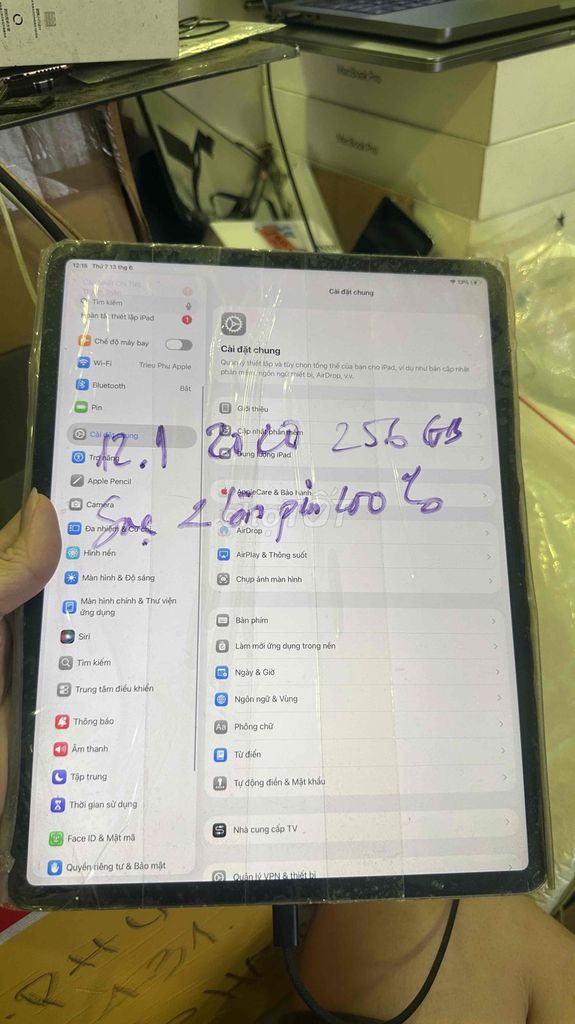 Apple iPad Pro 12.9 2020 Wifi Xám 512gb. Mua bán Máy tính bảng tại Quận 10 Tp Hồ Chí Minh được đăng bởi nguyen trieu phu hình 1