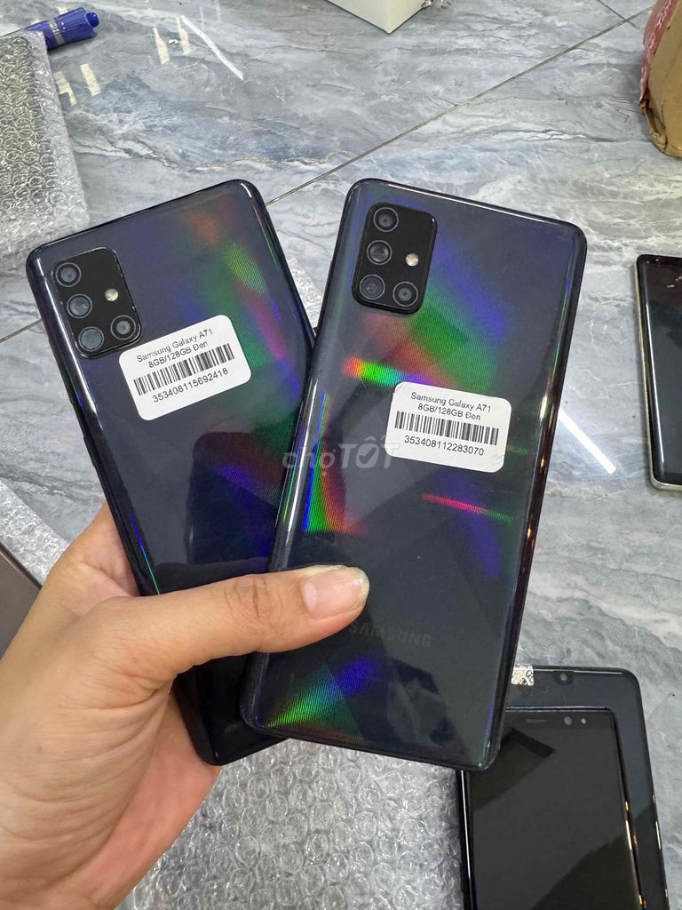 Samsung Galaxy A71 128GB Đen 8GB. Mua bán Điện thoại tại Quận 4 Tp Hồ Chí Minh được đăng bởi Phan Pha hình 1