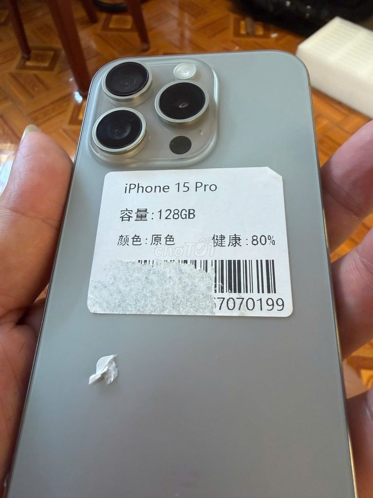iPhone 15 Pro 128GB Mỹ Đã qua sử dụng. Mua bán Điện thoại tại Thành phố Thanh Hóa Thanh Hóa được đăng bởi Trịnh Trung Kiên hình 1