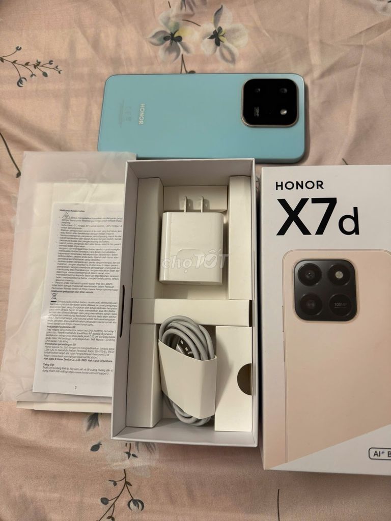 Honor X7d 256GB Xanh Mới. Mua bán Điện thoại tại Quận 3 Tp Hồ Chí Minh được đăng bởi Qi Pu hình 1