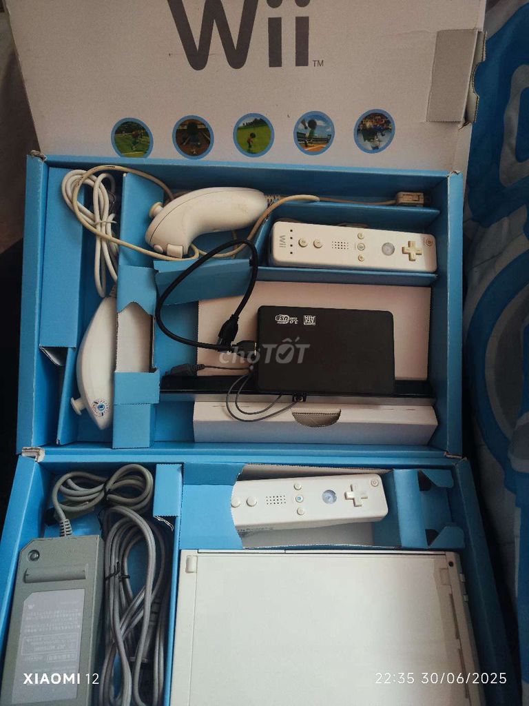 Wii full box đã héc ổ 128gb ssd