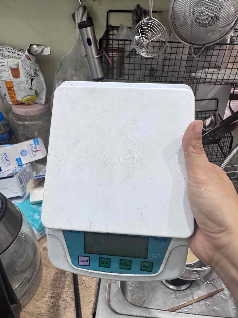 Cân điện tử TS200 Trắng. Mua bán Đồ chuyên dụng, Giống nuôi trồng tại Quận Thanh Xuân Hà Nội được đăng bởi Bùi Tâm hình 1