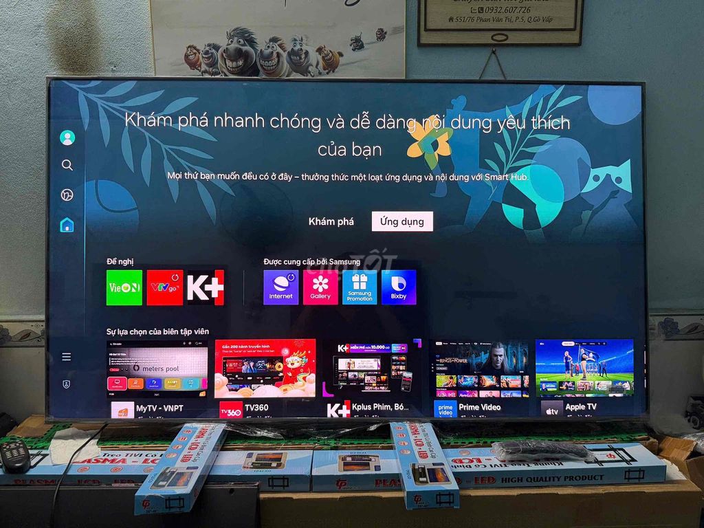 Smart Tivi QLED Samsung 65inch 4K, mẫu 2022. Mua bán Tivi, Âm thanh tại Quận Gò Vấp Tp Hồ Chí Minh được đăng bởi Tivi Store hình 1