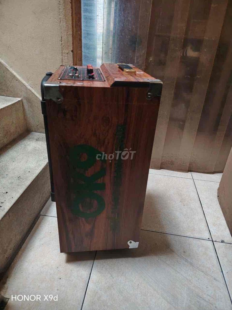 Loa kéo Gỗ Nâu Đã sử dụng 2 micro. Mua bán Tivi, Âm thanh tại Quận 10 Tp Hồ Chí Minh được đăng bởi Kenny hình 1