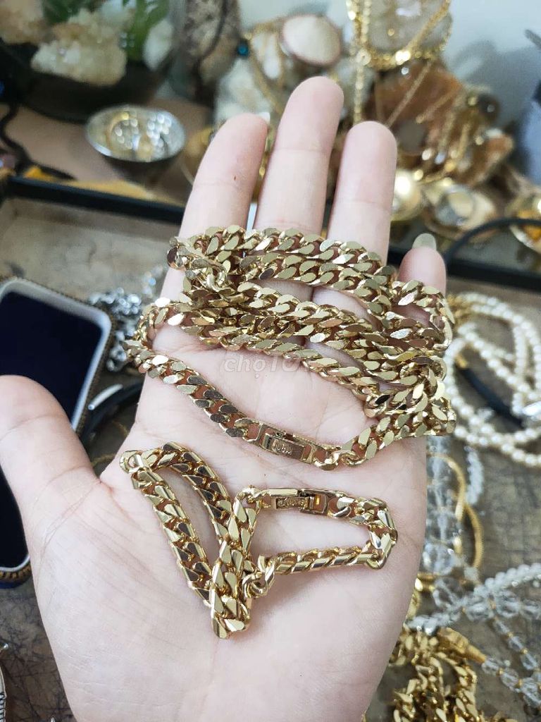Bộ trang sức nam mạ vàng 18K. Mua bán Phụ kiện thời trang khác tại Quận Bình Tân Tp Hồ Chí Minh được đăng bởi  chuyên hàng si nhật sĩ lẻ hình 1
